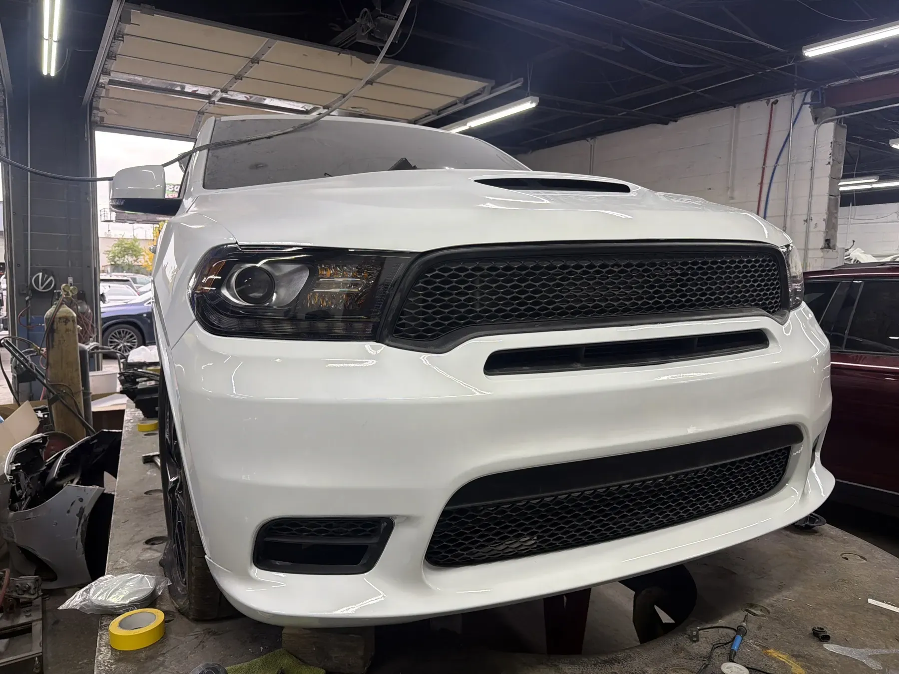 Dodge Durango: Finished front.